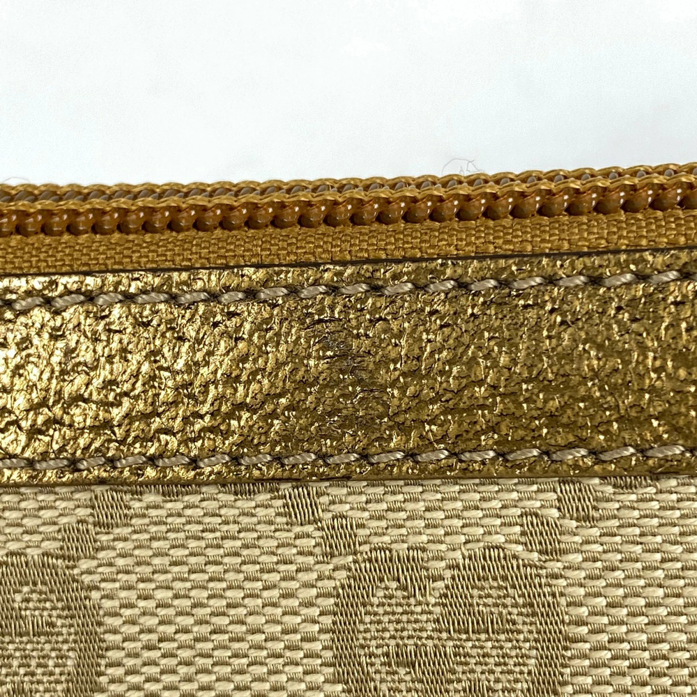 Gucci GG handbag Clutch Abbey canvas beige gold - Picture 4 of 6